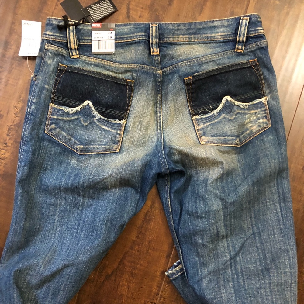 NWT Men’s diesel straight leg jeans